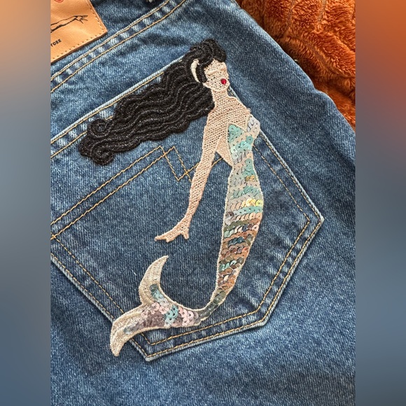 NWOT Marc Jacobs Mermaid Straight Leg Women's Jeans - Picture 8 of 13